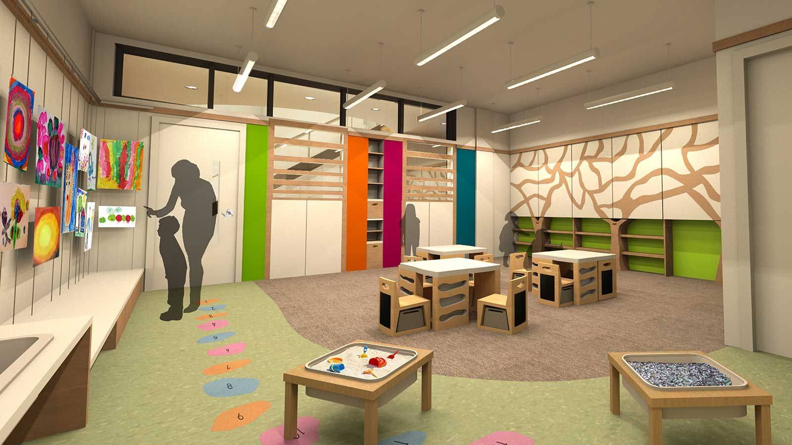 Màu sắc nội thất trường học: bừng sáng không gian học tập cho thế hệ trẻ
