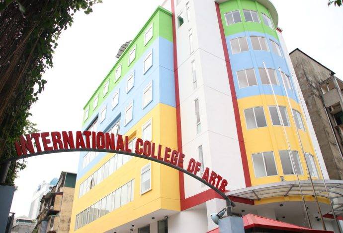 Thiết kế nội thất trường Cao đẳng Nghệ thuật Quốc tế