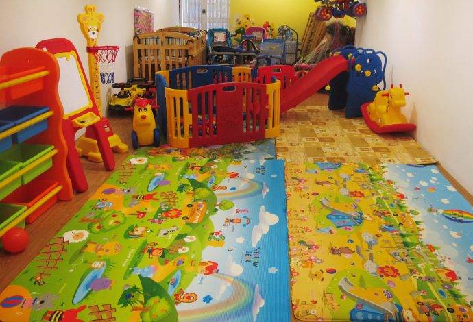 Thảm trải sàn cho lớp học mầm non